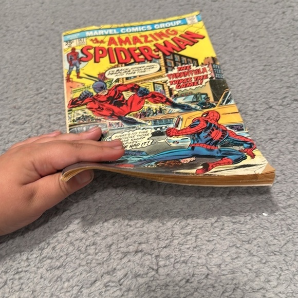 Amazing Spider-Man #147 (Marvel 1975) Jackal! Tarantula! Gwen clone! - Picture 6 of 6